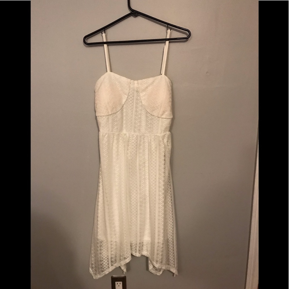 NO BOUNDARIES WHITE DRESS